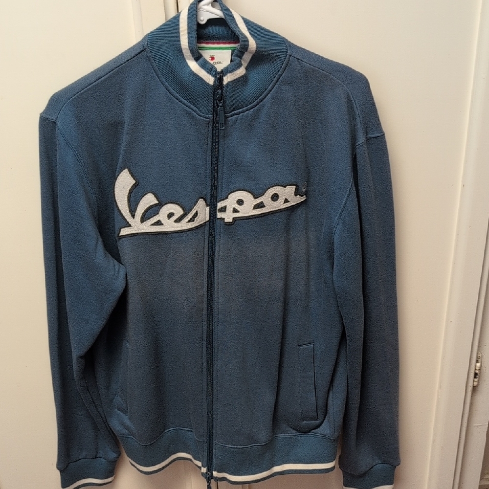 Vespa Blue Lightweight Jacket for Men